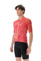 UYN Cycling short sleeve jersey - BIKING WAVE - black/red