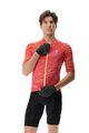 UYN Cycling short sleeve jersey - BIKING WAVE - black/red