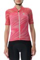 UYN Cycling short sleeve jersey - BIKING WAVE LADY - pink