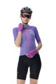 UYN Cycling short sleeve jersey - BIKING WAVE LADY - purple