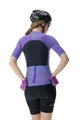 UYN Cycling short sleeve jersey - BIKING WAVE LADY - purple