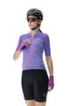 UYN Cycling short sleeve jersey - BIKING WAVE LADY - purple