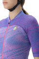 UYN Cycling short sleeve jersey - BIKING WAVE LADY - purple