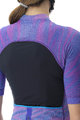 UYN Cycling short sleeve jersey - BIKING WAVE LADY - purple