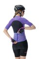 UYN Cycling short sleeve jersey - BIKING WAVE LADY - purple