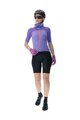 UYN Cycling short sleeve jersey - BIKING WAVE LADY - purple