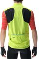 UYN Cycling gilet - ULTRALIGHT WIND - black/yellow