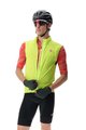 UYN Cycling gilet - ULTRALIGHT WIND - black/yellow