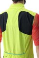 UYN Cycling gilet - ULTRALIGHT WIND - black/yellow