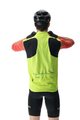 UYN Cycling gilet - ULTRALIGHT WIND - black/yellow