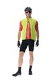 UYN Cycling gilet - ULTRALIGHT WIND - black/yellow