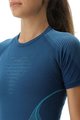 UYN Cycling short sleeve t-shirt - EVOLUTYON UW LADY - blue