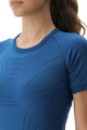 UYN Cycling short sleeve t-shirt - MOTYON LADY - blue