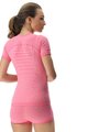 UYN Cycling short sleeve t-shirt - MOTYON LADY - pink