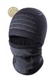 UYN Cycling balaklava - FUSYON MERINO 2in1 - black/grey