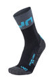 UYN Cyclingclassic socks - LIGHT - black/blue/grey