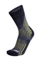 UYN Cyclingclassic socks - TREKKING WAVE - black/grey/yellow