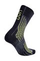 UYN Cyclingclassic socks - TREKKING WAVE - black/grey/yellow