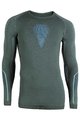 UYN Cycling long sleeve t-shirt - VISYON - blue/green