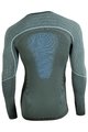 UYN Cycling long sleeve t-shirt - VISYON - blue/green