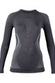 UYN Cycling long sleeve t-shirt - EVOLUTYON LADY - black/grey