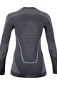 UYN Cycling long sleeve t-shirt - EVOLUTYON LADY - black/grey
