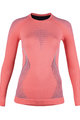 UYN Cycling long sleeve t-shirt - EVOLUTYON LADY - black/pink