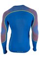 UYN Cycling long sleeve t-shirt - AMBITYON - blue/orange