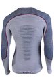 UYN Cycling long sleeve t-shirt - AMBITYON - grey/multicolour