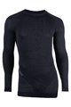 UYN Cycling long sleeve t-shirt - FUSYON MERINO - black