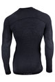 UYN Cycling long sleeve t-shirt - FUSYON MERINO - black