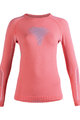 UYN Cycling long sleeve t-shirt - VISYON LADY - pink/purple