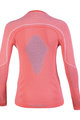 UYN Cycling long sleeve t-shirt - VISYON LADY - pink/purple