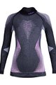 UYN Cycling long sleeve t-shirt - EVOLUTYON LADY - purple/pink/grey