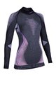 UYN Cycling long sleeve t-shirt - EVOLUTYON LADY - purple/pink/grey