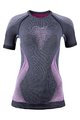UYN Cycling long sleeve t-shirt - EVOLUTYON LADY - pink/grey