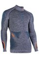 UYN Cycling long sleeve t-shirt - AMBITYON - grey/blue
