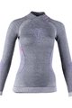 UYN Cycling long sleeve t-shirt - FUSYON MERINO LADY - grey/black