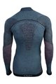 UYN Cycling long sleeve t-shirt - FUSYON MERINO - black