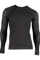 UYN Cycling long sleeve t-shirt - FUSYON CASHMERE - black
