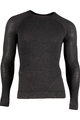 UYN Cycling long sleeve t-shirt - FUSYON CASHMERE - black