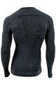 UYN Cycling long sleeve t-shirt - FUSYON CASHMERE - grey/black