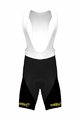 Cycling bib shorts - LOTTO SOUDAL 2020 - black