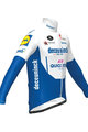 Cycling thermal jacket - QUICKSTEP 2020 - white/blue