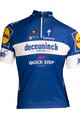 Cycling short sleeve jersey - QUICKSTEP 2019 KIDS - blue/white