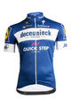 Cycling short sleeve jersey - QUICKSTEP 2019 - blue/white
