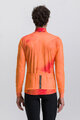 SANTINI Cycling winter long sleeve jersey - PURE DYE - orange