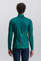 SANTINI Cycling winter long sleeve jersey - PURE DYE - green