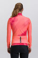 SANTINI Cycling winter long sleeve jersey - PURE DYE - pink