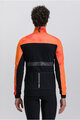 SANTINI Cycling thermal jacket - PURE DYE - orange